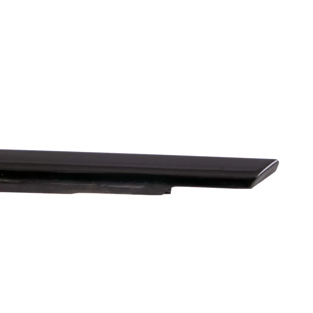 BMW F07 Channel Cover Door Strip Outer Short Front Left High Gloss GT - SKU 7196337 - Part number 7196337