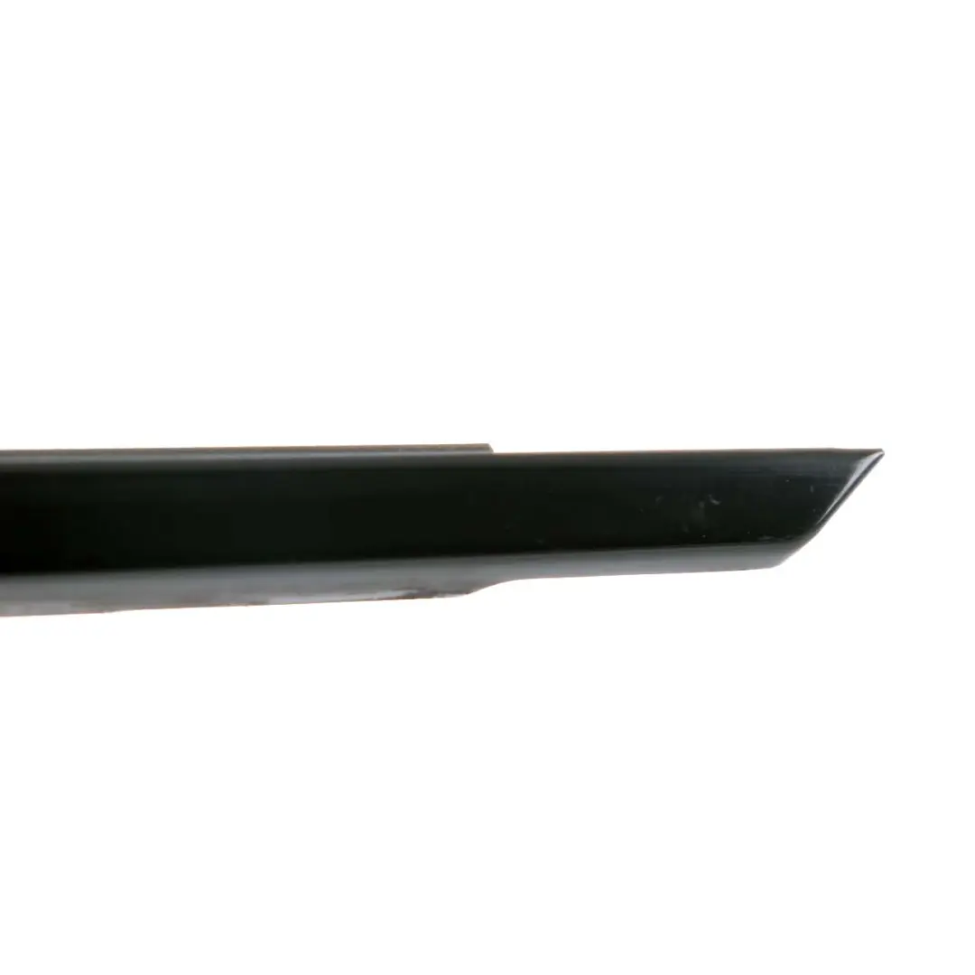 BMW F07 Channel Cover Door Strip Outer Short Front Left High Gloss GT - SKU 7196337 - Part number 7196337