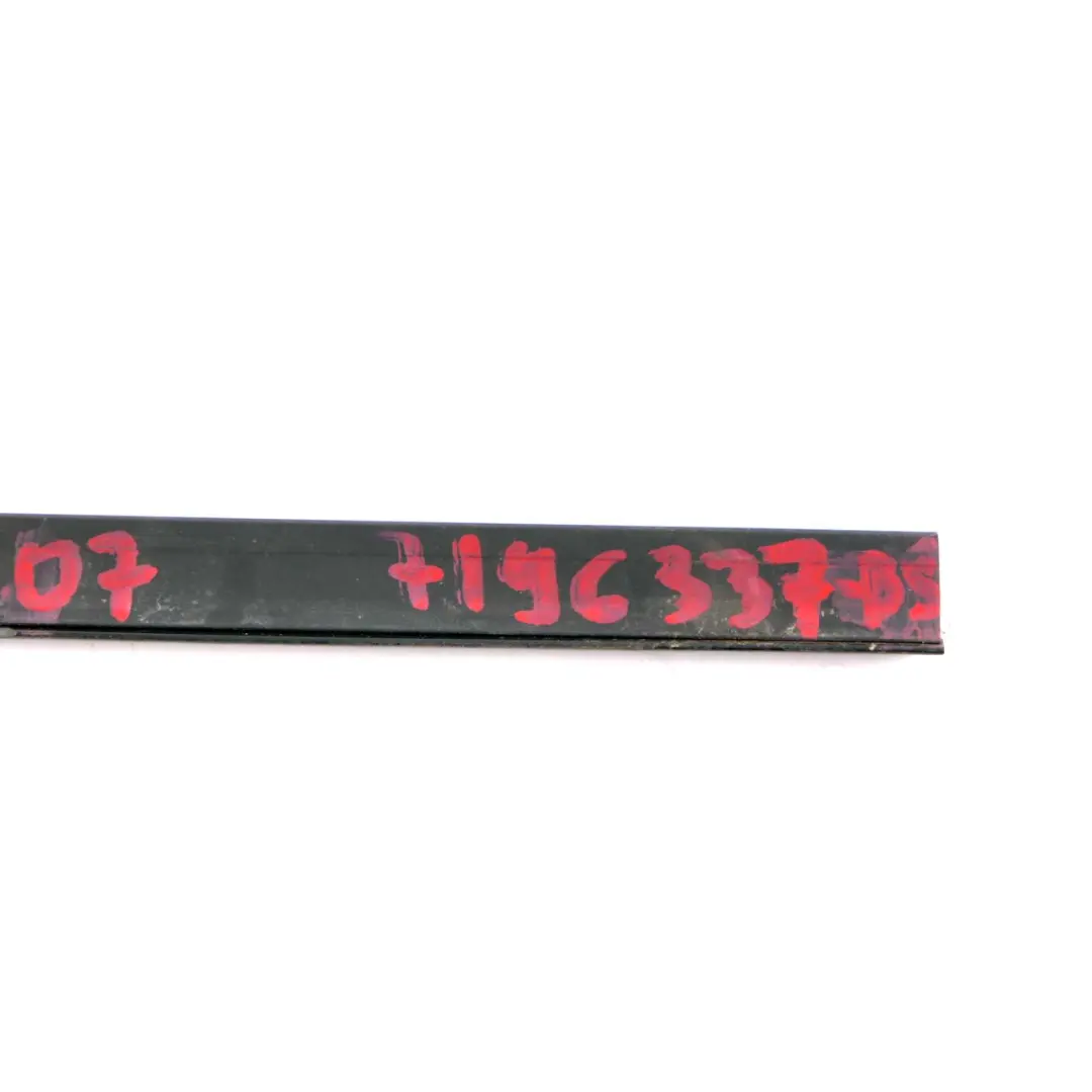 BMW F07 Channel Cover Door Strip Outer Short Front Left High Gloss GT - SKU 7196337 - Part number 7196337