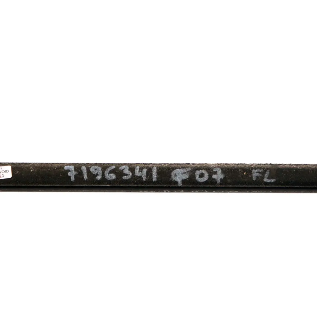 BMW 5 Series F07 GT Channel Cover Outer Door Front Left N/S High Gloss - SKU 7196341 - Part number 7196341