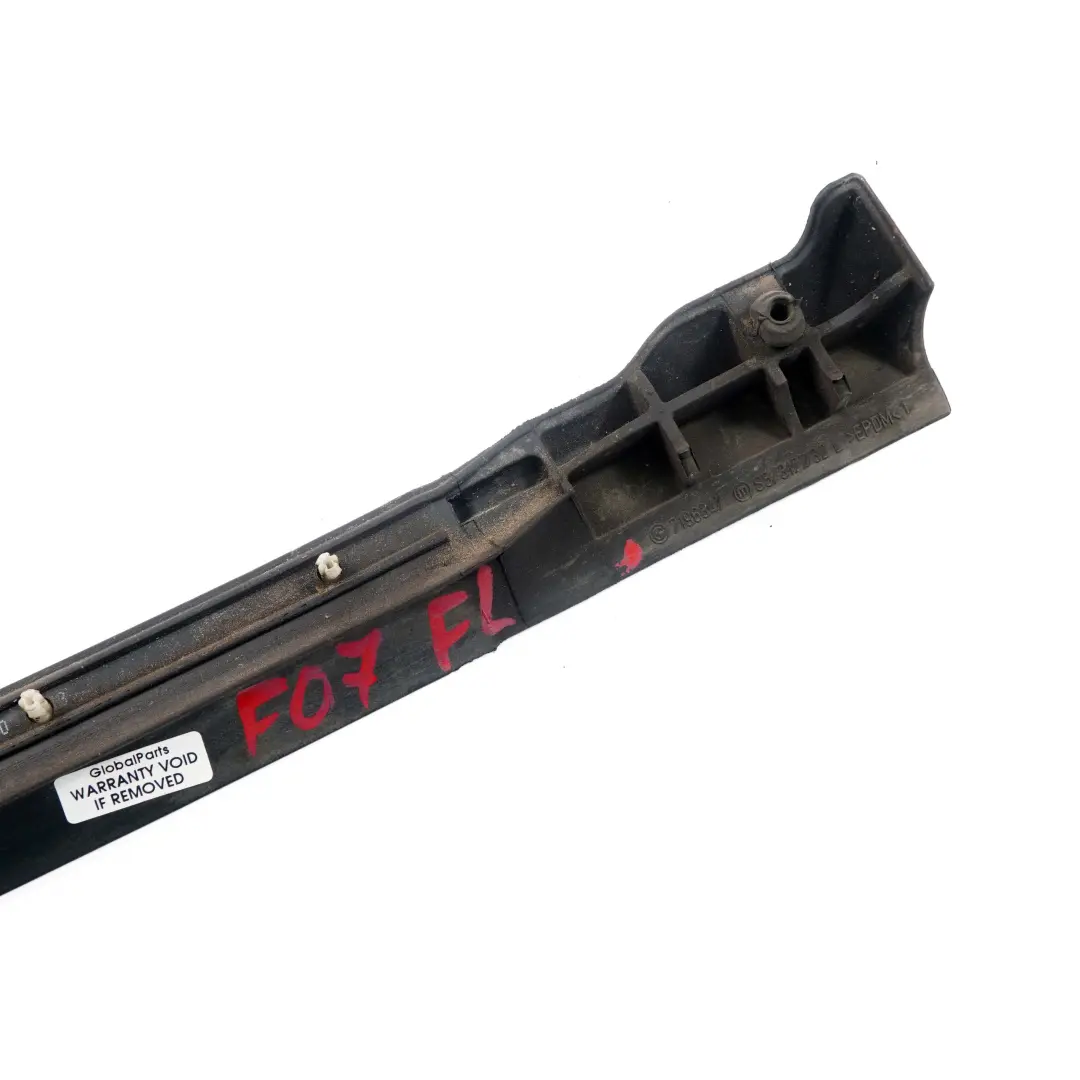 BMW F07 GT Gran Turismo Puerta Delantera Izquierda Junta Sellado Negro - SKU 7196347 - Número de pieza 7196347