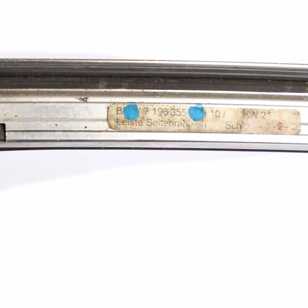 BMW F07 GT Telaio Anteriore Sinistro Striscia Finitura Finestra Porta Cromo - SKU 7196355 - Numero di parte 7196355