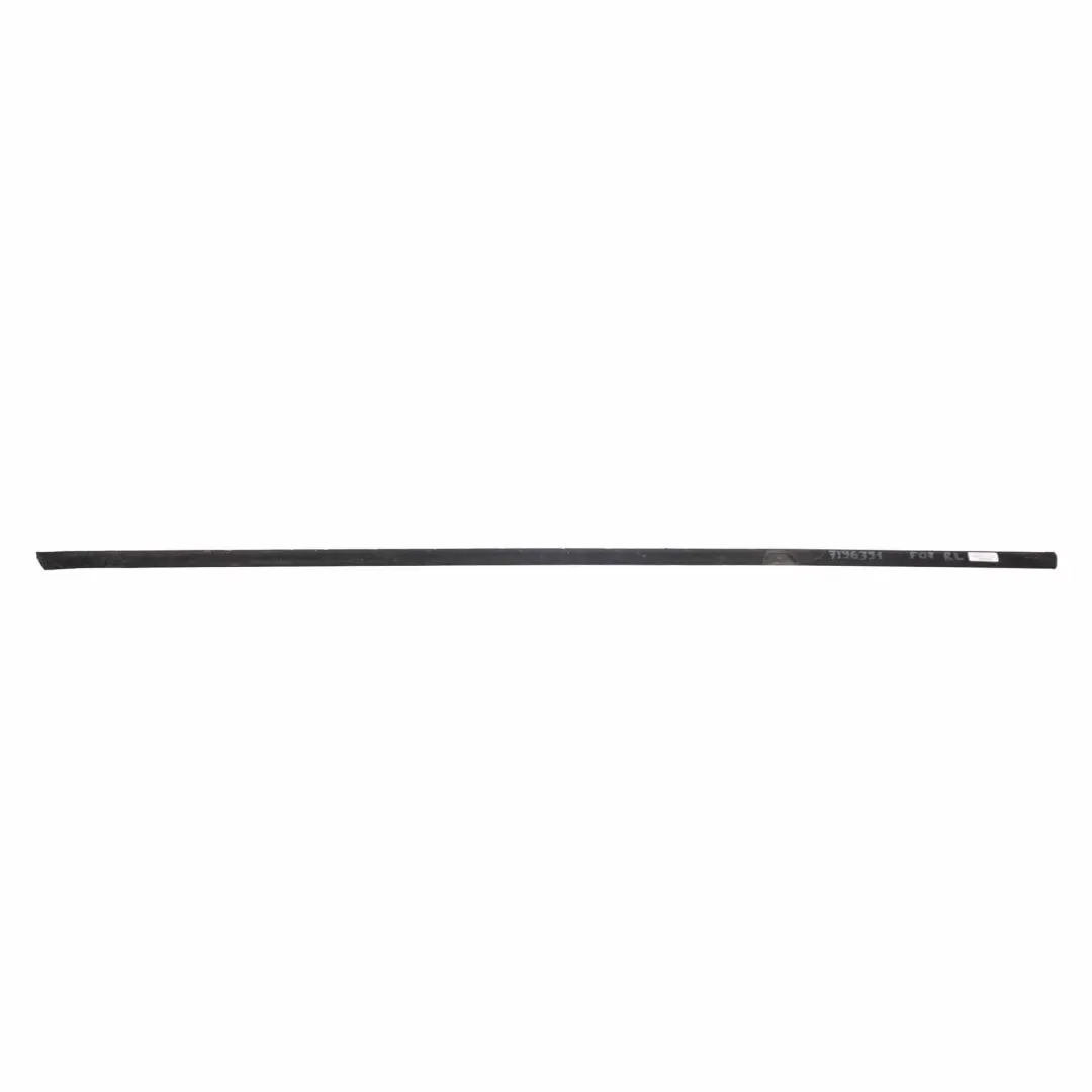 BMW F07 GT Channel Cover Outer Door Rear Left N/S Trim Strip Chrome - SKU 7196391 - Part number 7196391