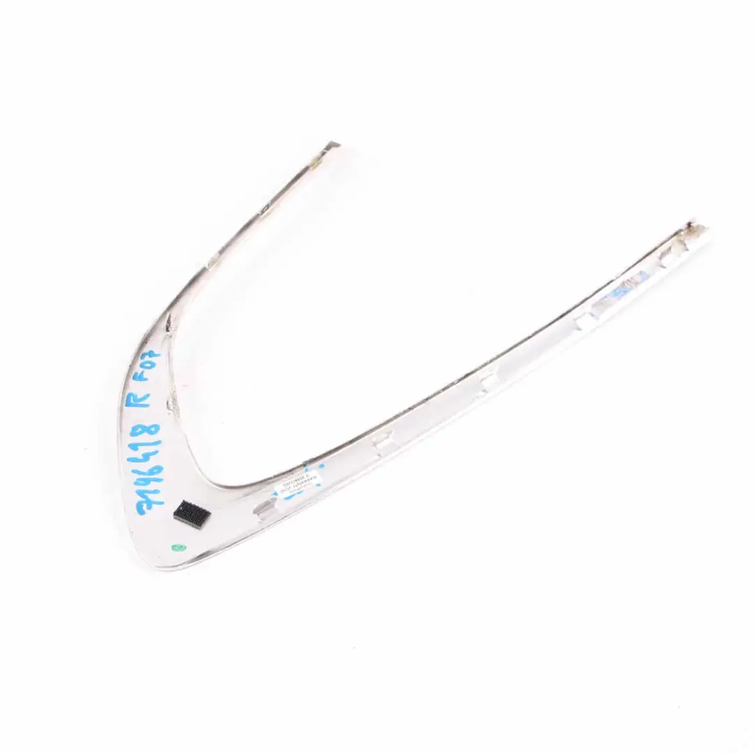  Side Window Strip BMW F07 GT Rear Right O/S Covering Panel Chrome - SKU 7196418 - Part number 7196418
