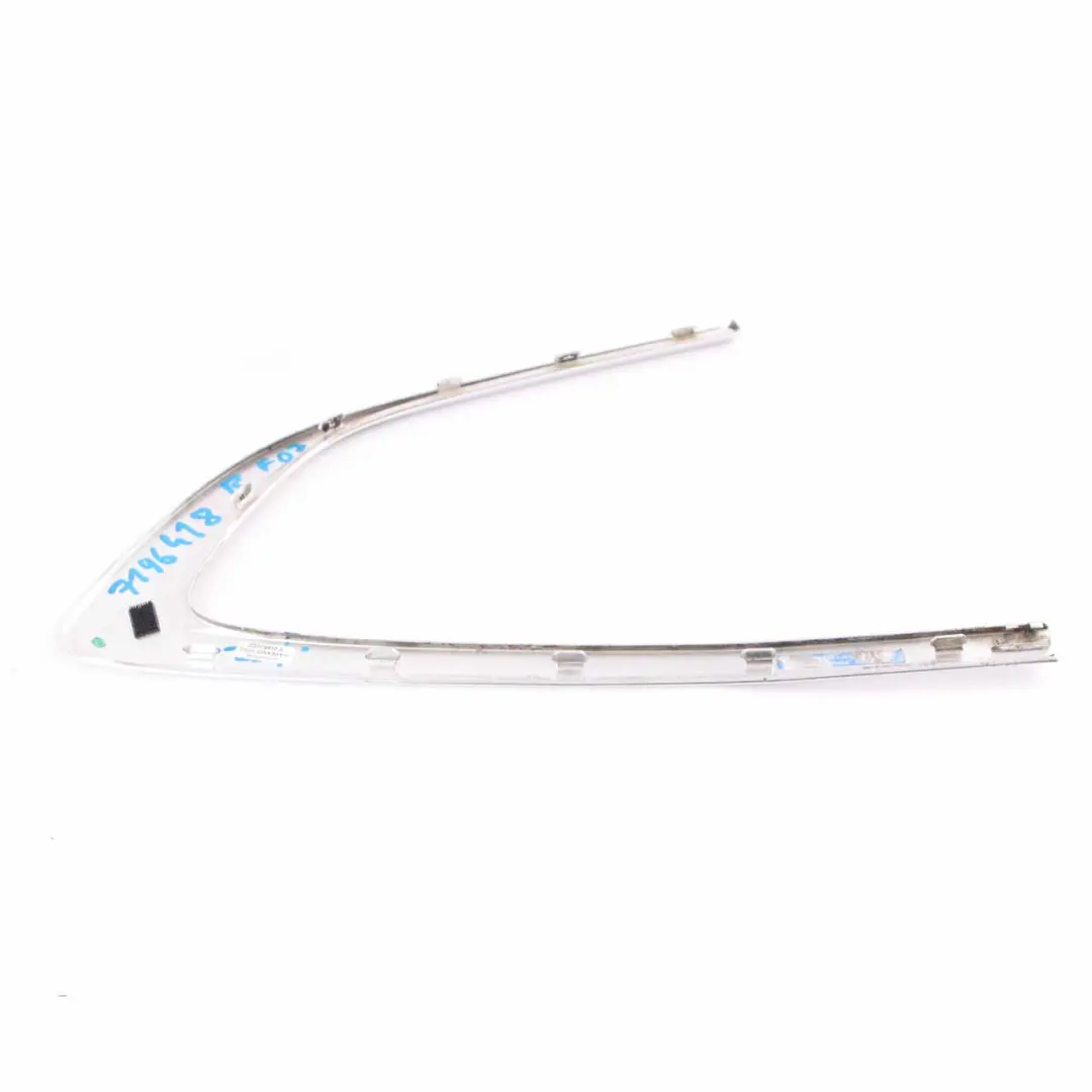 BMW F07 GT Listwa Szyby Bocznej Tylna Prawa Chrom - SKU 7196418 - Numer Części 7196418