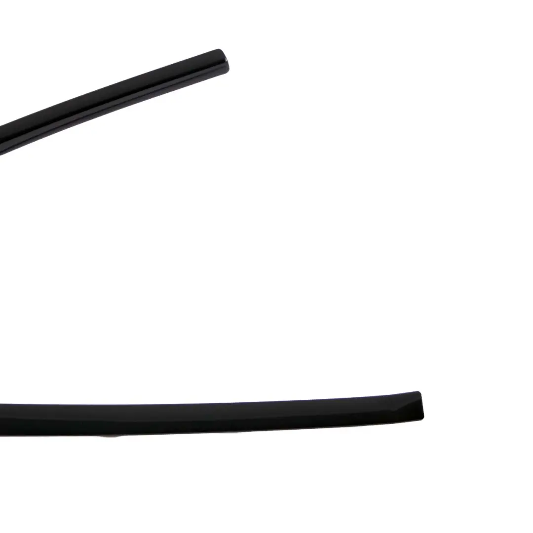 Left N/S Strip Cover Side Window High Gloss Glanzschwarz to BMW 5 F07 GT Rear with Part number 7196419 BMW 5 F07 GT Rear Left N/S Strip Cover Side Window High Gloss Glanzschwarz - SKU 7196419 - Part number 7196419