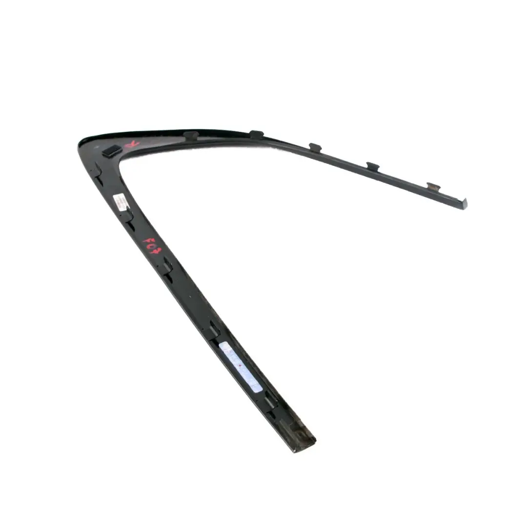 BMW 5 F07 GT Rear Right O/S Strip Cover Side Window High Gloss Glanzschwarz - SKU 7196420 - Part number 7196420