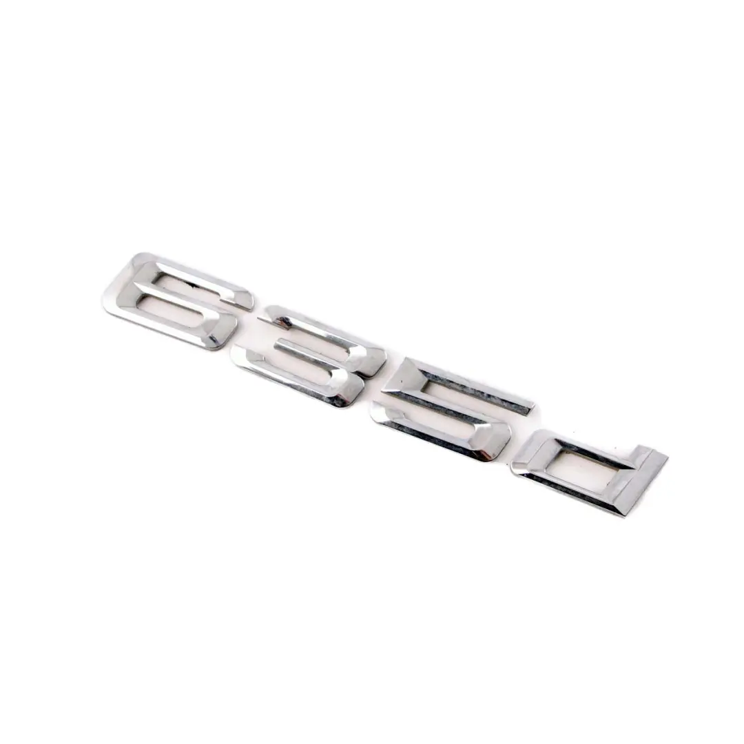 Adhered Boot Trunk Lid Emblem Lettering to BMW 6 Series E63 E64 LCI 635d Rear with Part number 7196552 BMW 6 Series E63 E64 LCI 635d Rear Adhered Boot Trunk Lid Emblem Lettering - SKU 7196552 - Part number 7196552