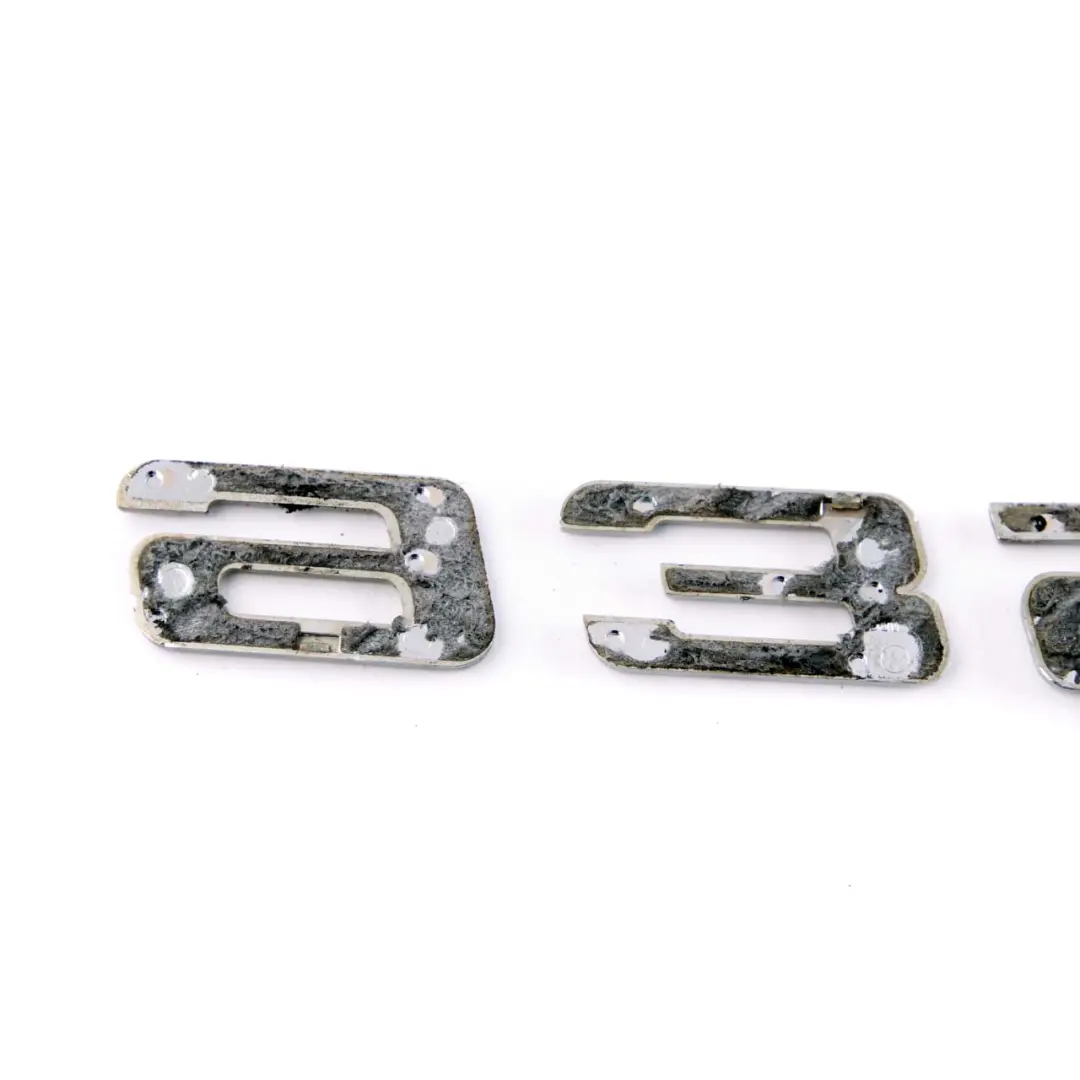 Adhered Boot Trunk Lid Emblem Lettering to BMW 6 Series E63 E64 LCI 635d Rear with Part number 7196552 BMW 6 Series E63 E64 LCI 635d Rear Adhered Boot Trunk Lid Emblem Lettering - SKU 7196552 - Part number 7196552