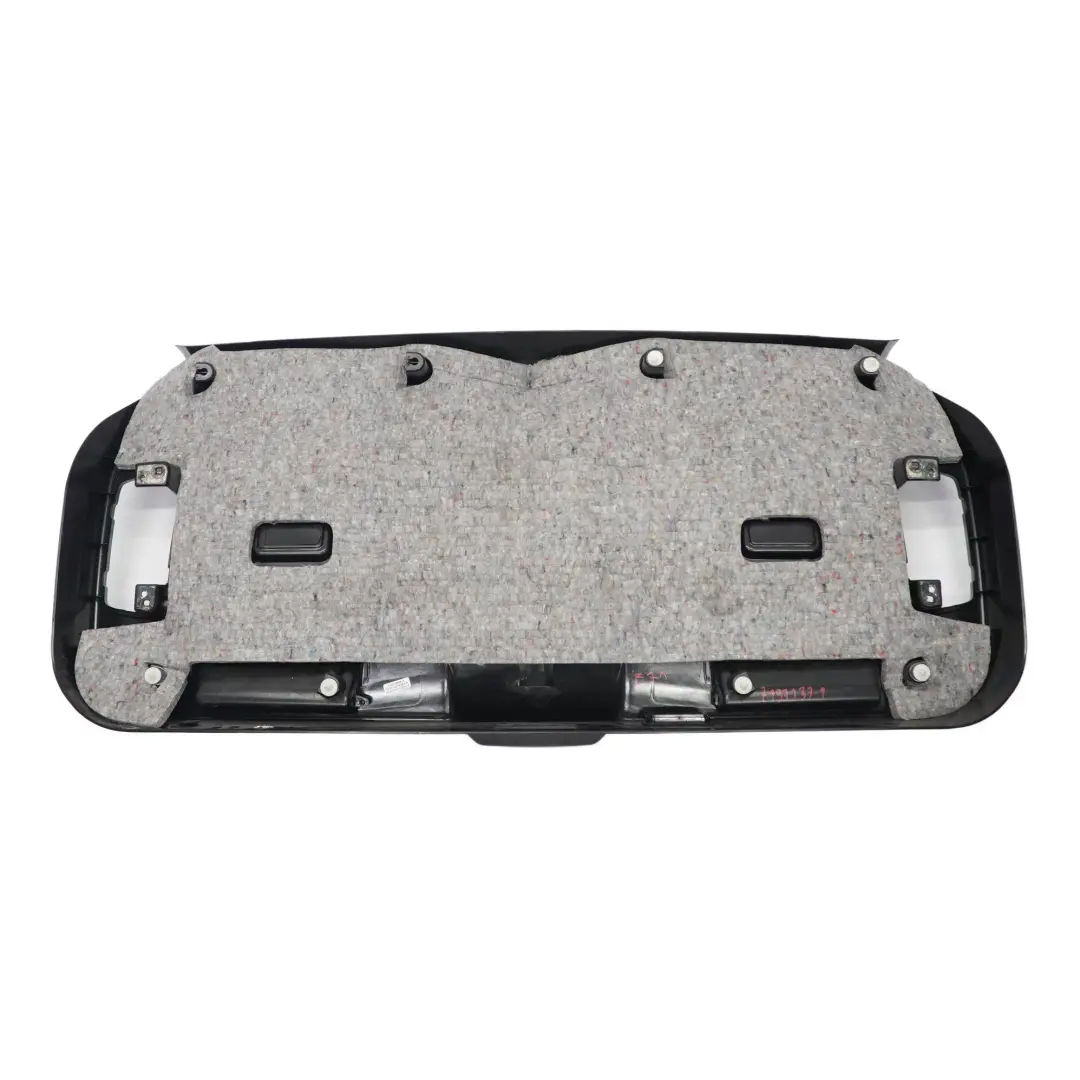 BMW X6 E71 E72 Coffre arrière couvercle inférieur panneau noir - SKU 7197137-1 - Numéro de pièce 7197137