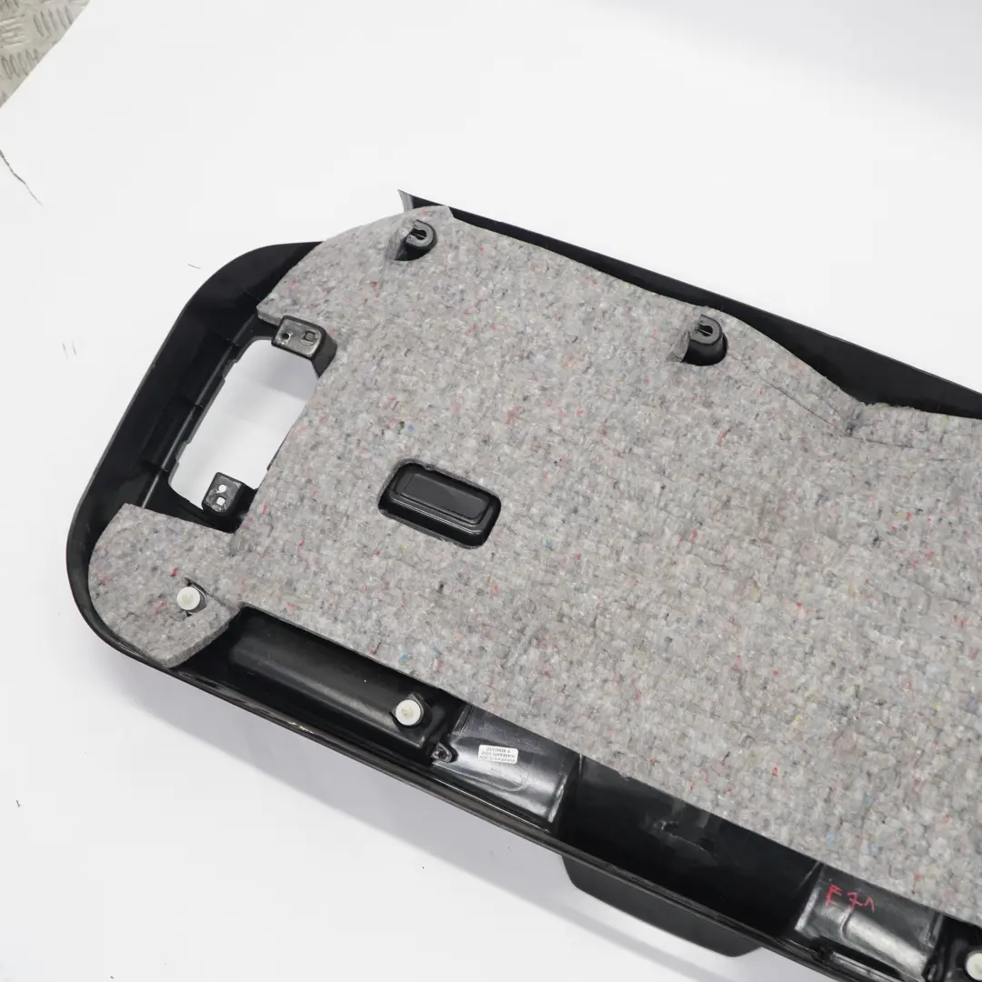 BMW X6 E71 E72 Boot Trunk Tailgate Lid Lower Trim Panel Black - SKU 7197137-1 - Part number 7197137