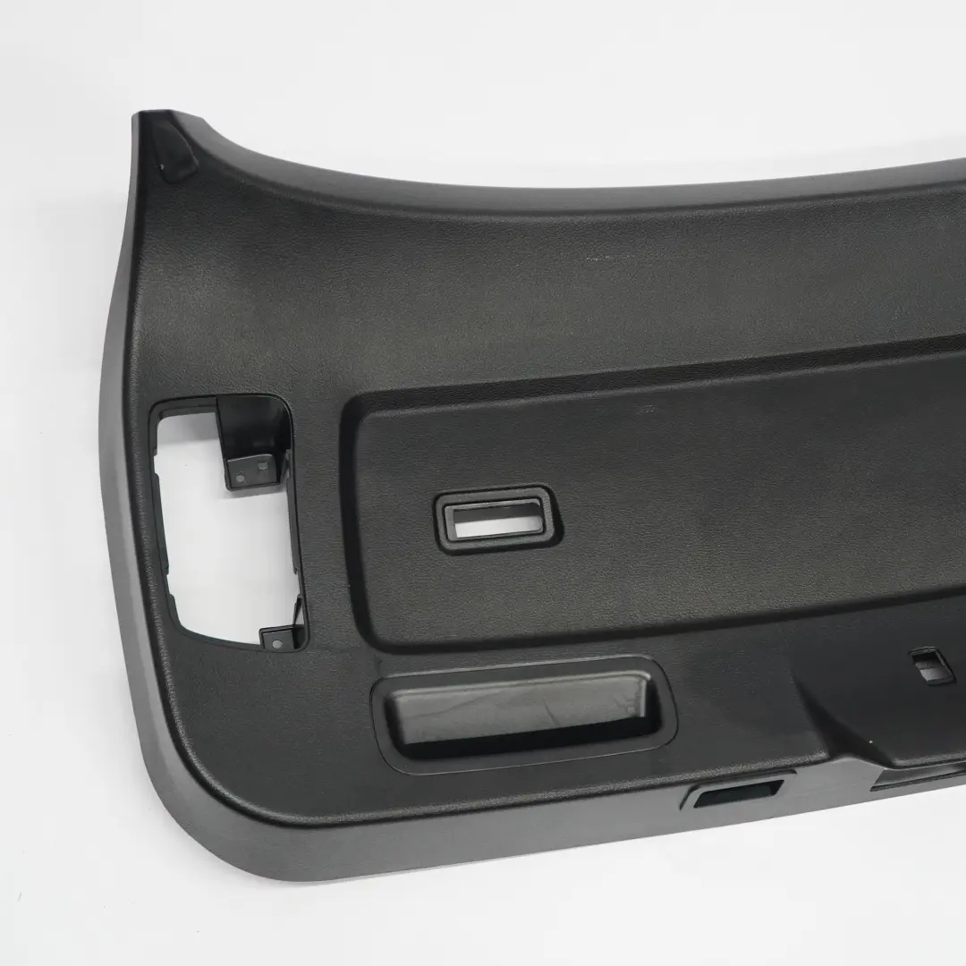 BMW X6 E71 E72 Boot Trunk Tailgate Lid Lower Trim Panel Black - SKU 7197137-1 - Part number 7197137