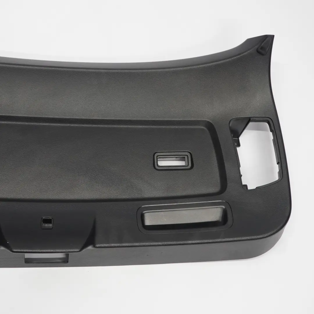 BMW X6 E71 E72 Boot Trunk Tailgate Lid Lower Trim Panel Black - SKU 7197137-1 - Part number 7197137