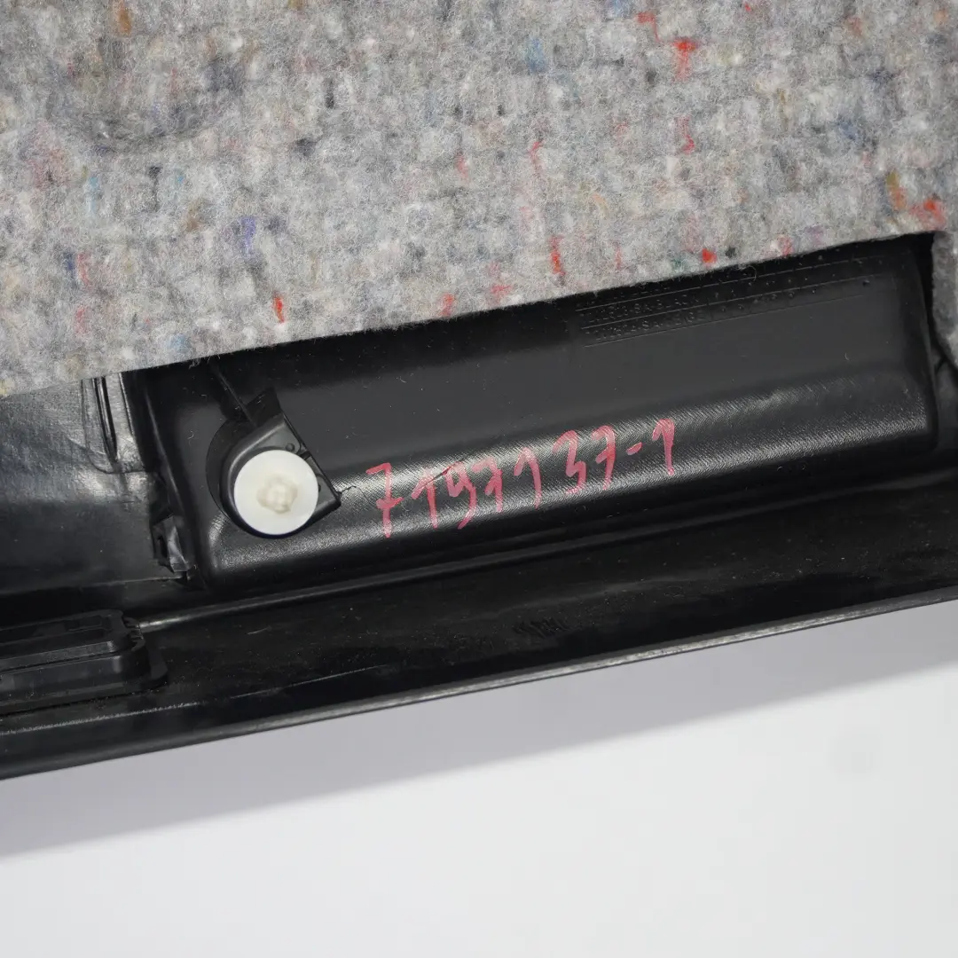 BMW X6 E71 E72 Tapicerka Osłona Klapy Bagażnika Czarna - SKU 7197137-1 - Numer Części 7197137