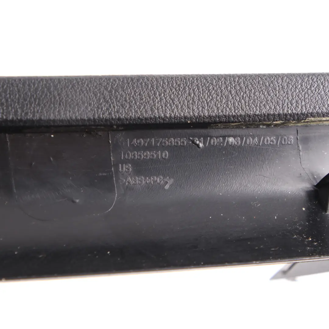 Trunk Lid Panel Rear Left N/S Tailgate Trim Cover Black 7175855 to BMW X6 E71 with Part number 7197151 BMW X6 E71 Trunk Lid Panel Rear Left N/S Tailgate Trim Cover Black 7175855 - SKU 7197151 - Part number 7197151