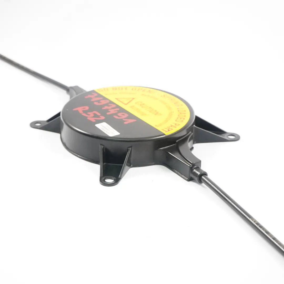 Retractor Cierre Maletero para Mini Cabrio R52 con número de pieza 7197491 Mini Cabrio R52 Retractor Cierre Maletero - SKU 7197491 - Número de pieza 7197491