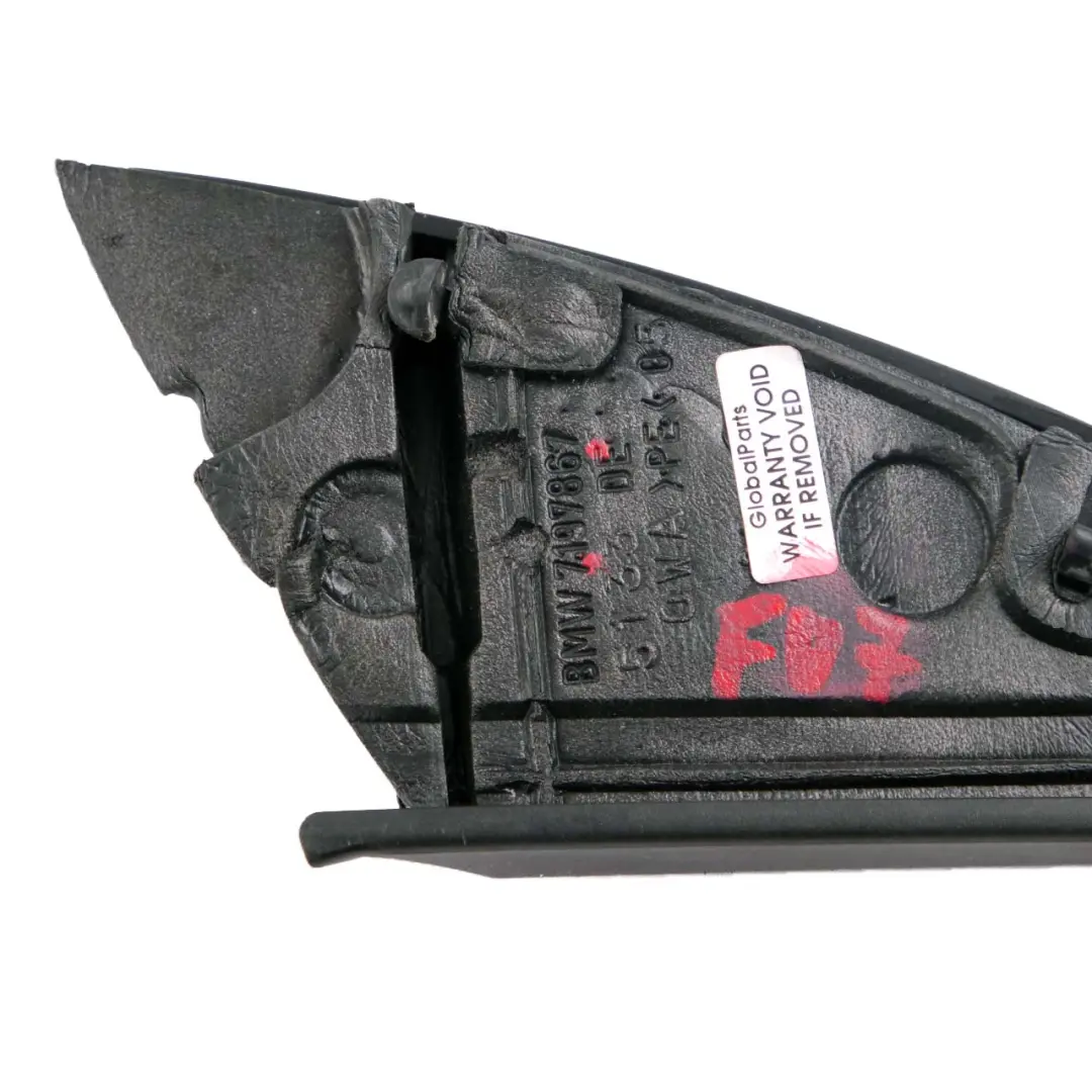 Seal Cover Mirror Triangle Inner Sealing Front Left Door N/S to BMW F07 with Part number 7197867 BMW F07 Seal Cover Mirror Triangle Inner Sealing Front Left Door N/S - SKU 7197867 - Part number 7197867