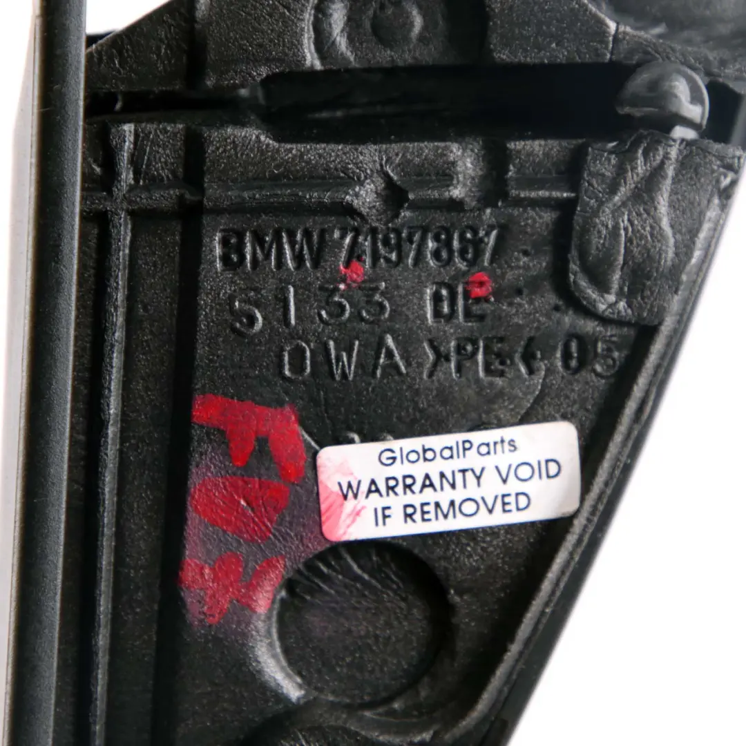 Joint Couvercle Miroir Triangle Intérieur Porte Avant Gauche pour BMW F07 à propos du numéro de pièce 7197867 BMW F07 Joint Couvercle Miroir Triangle Intérieur Porte Avant Gauche - SKU 7197867 - Numéro de pièce 7197867