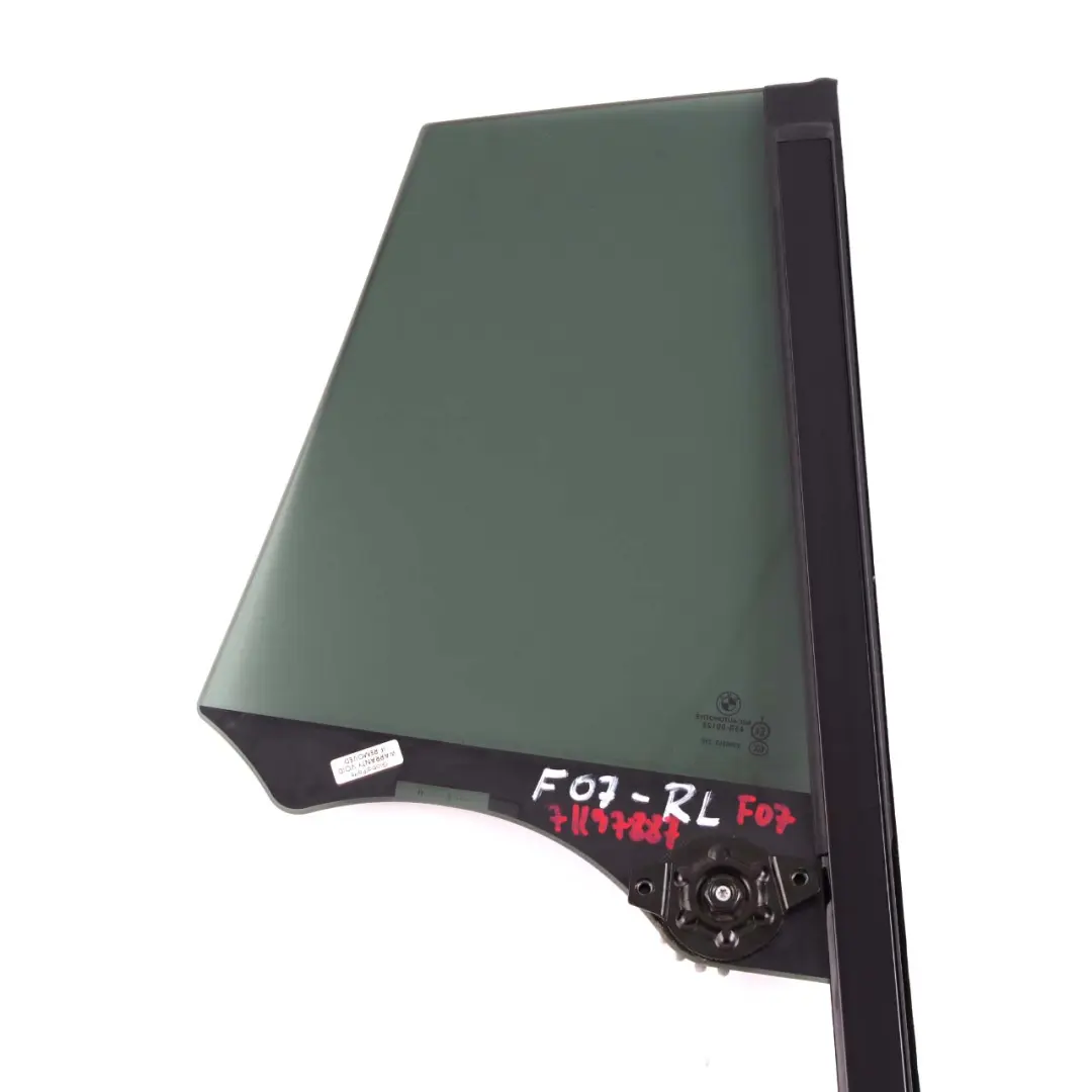  Cristal lateralBMW F07 Verde Tintado Fijo Puerta Trasera Izquierda SSG - SKU 7197887 - Número de pieza 7197887