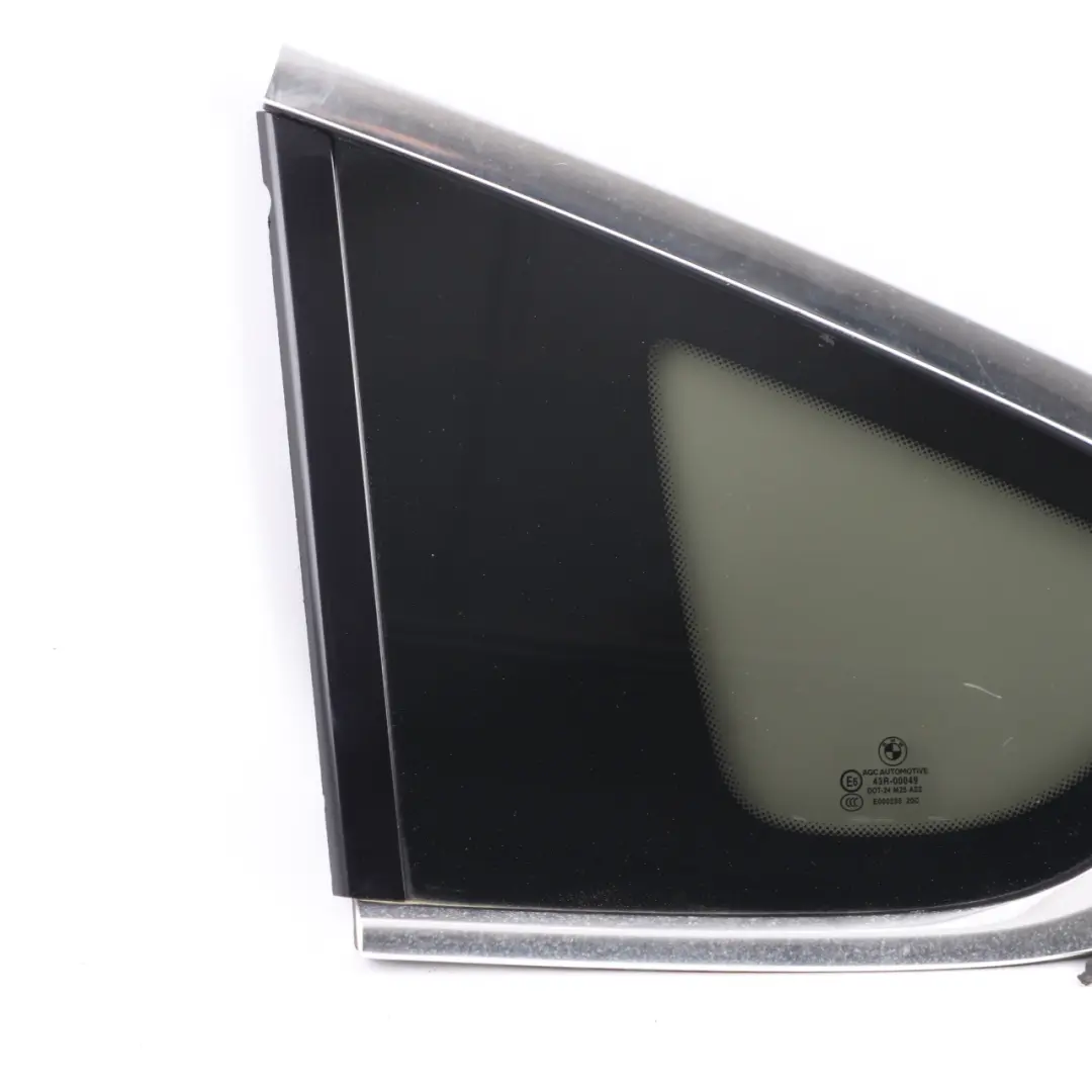 BMW F07 GT Finestra Vetro Porta Posteriore Fisso Sinistra Vetro Verde - SKU 7197897 - Numero di parte 7197897