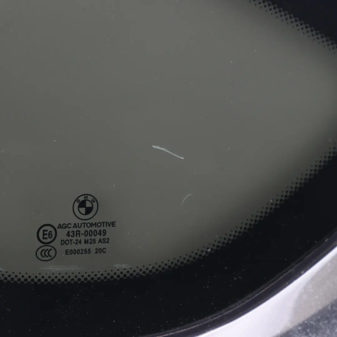 BMW F07 GT Ventana Puerta Trasera Cristal Fijo Izquierda Acristalamiento Verde - SKU 7197897 - Número de pieza 7197897