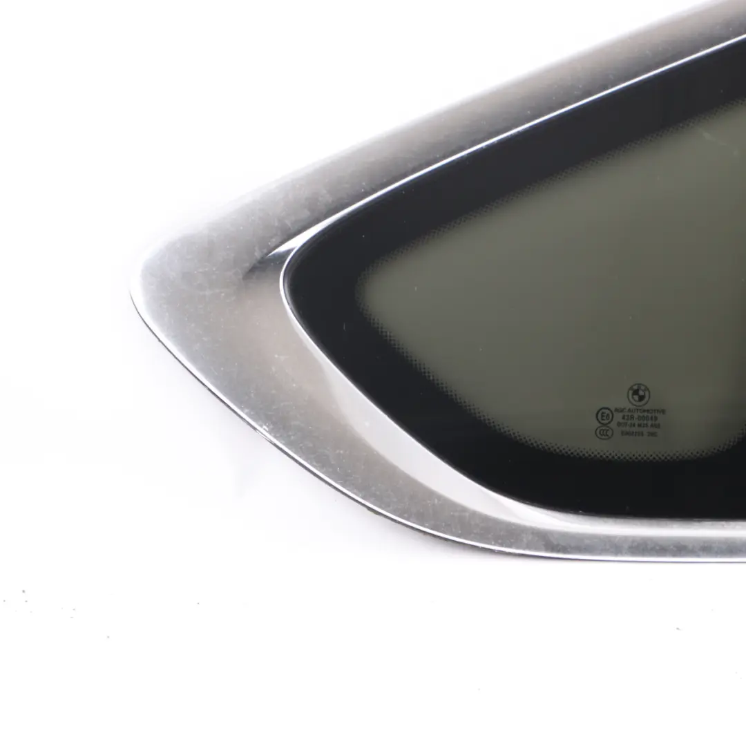 Ventana Puerta Trasera Cristal Fijo Derecha Acristalamiento AS2 Verde para BMW F07 GT con número de pieza 7197898 BMW F07 GT Ventana Puerta Trasera Cristal Fijo Derecha Acristalamiento AS2 Verde - SKU 7197898 - Número de pieza 7197898