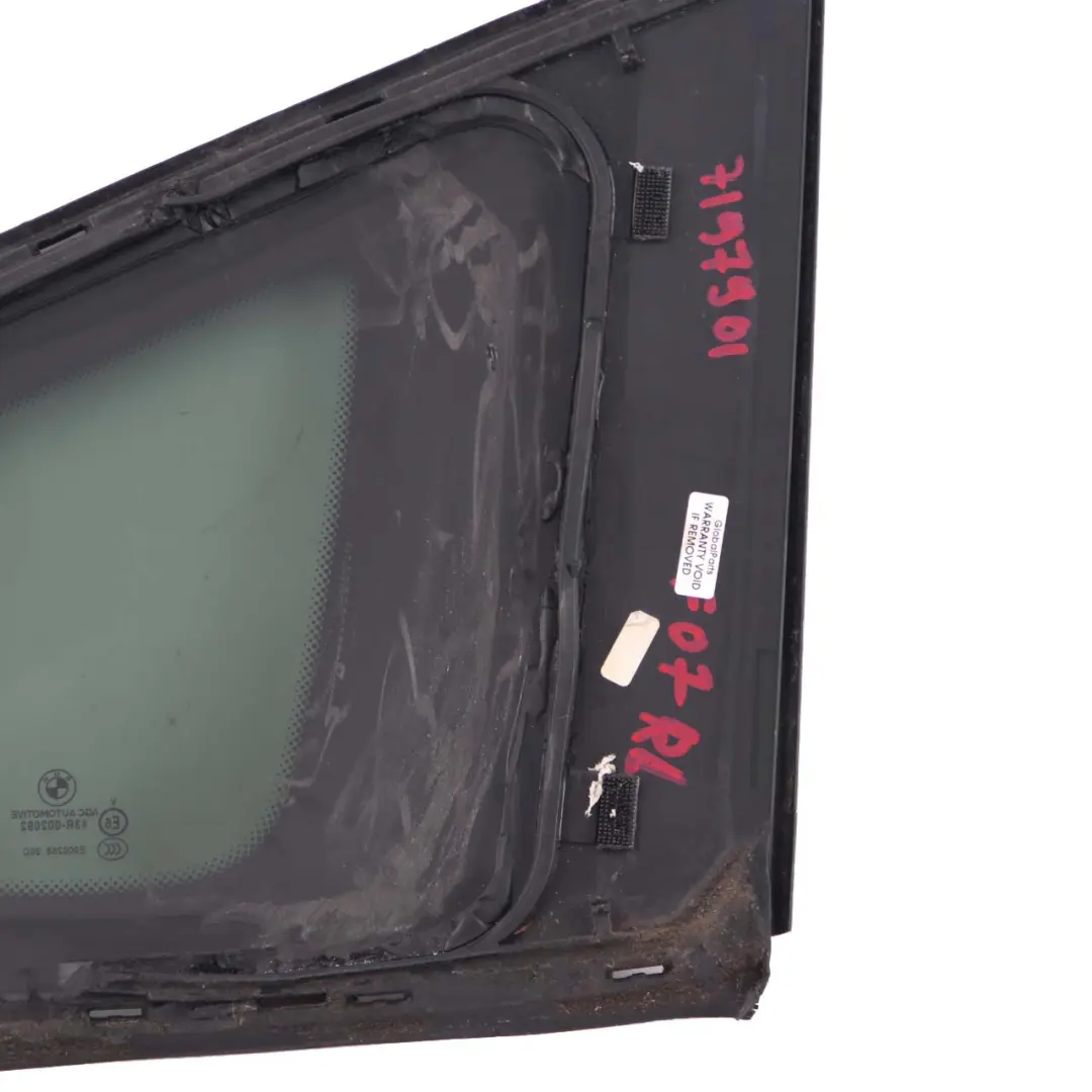  Vitre Latérale Teintée Verte Fixe BMW F07 Porte Arrière Gauche AS3 SSG - SKU 7197901 - Numéro de pièce 7197901
