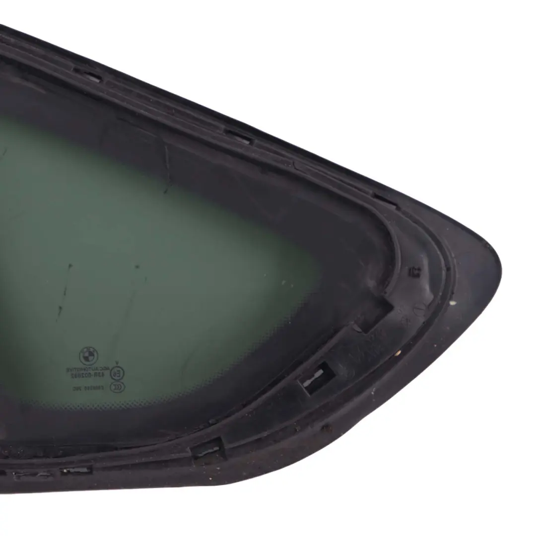 BMW F07 GT Vetro Laterale Verde Fisso Oscurato Porta Posteriore Destra AS3 SSG - SKU 7197902 - Numero di parte 7197902