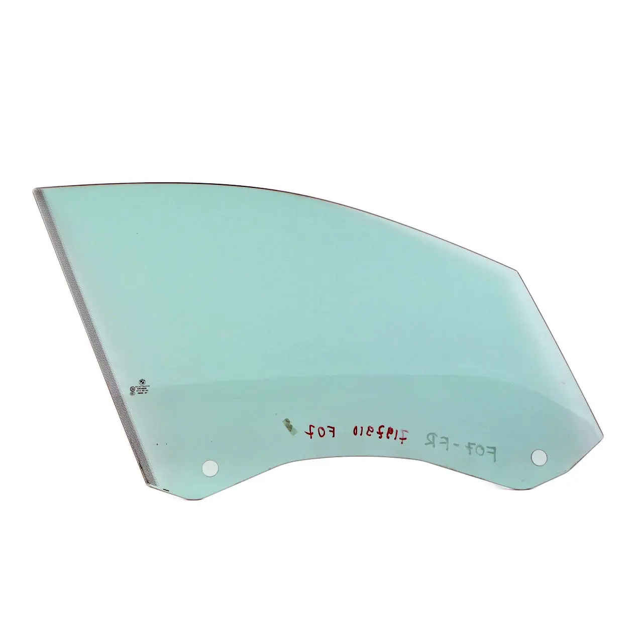 BMW F07 GT Front Door Side Window Glass Green AS2 Right O/S 7197910