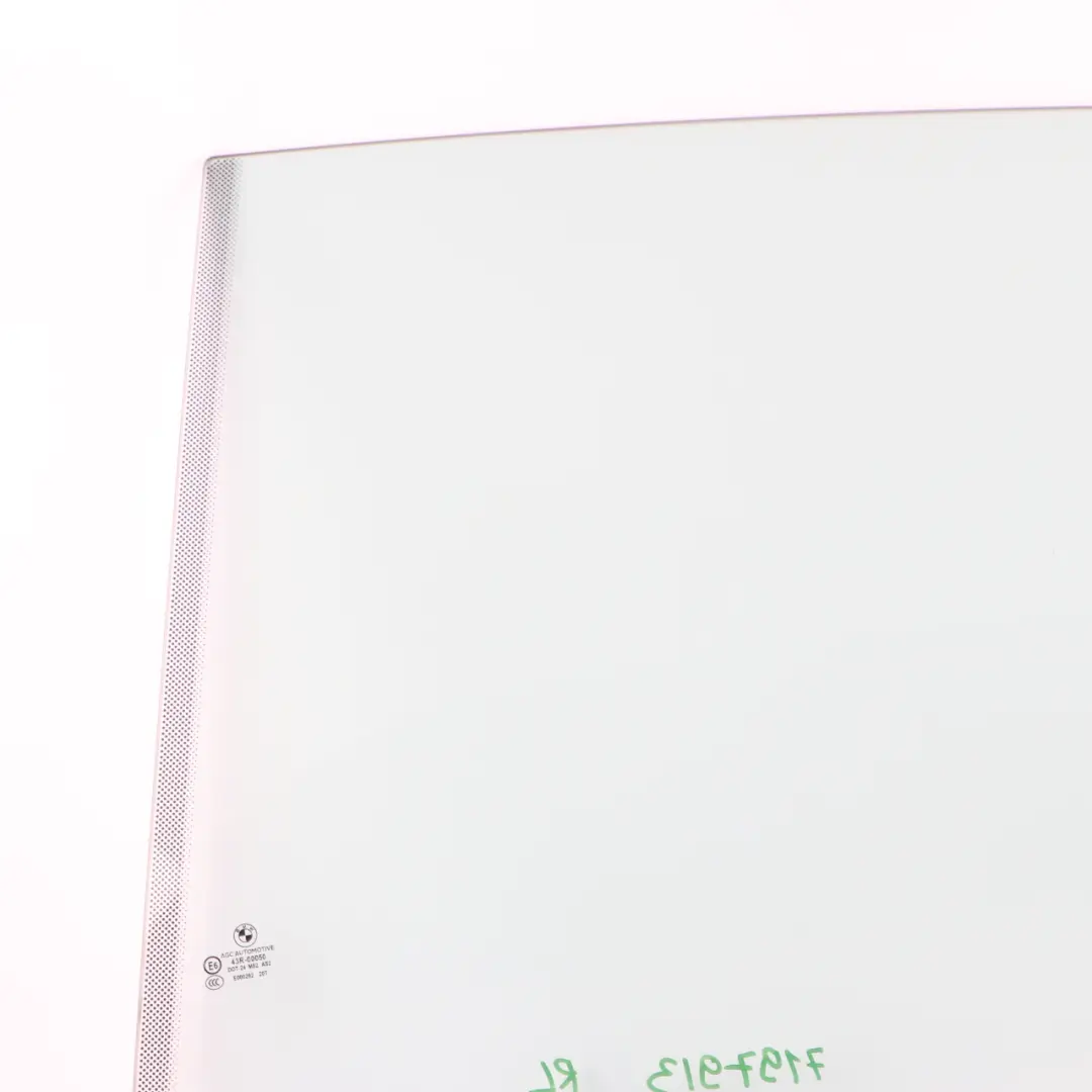 Ventana Lateral Trasera Izquierda Puerta AS2 Verde para BMW F07 GT con número de pieza 7197913 BMW F07 GT Ventana Lateral Trasera Izquierda Puerta AS2 Verde - SKU 7197913 - Número de pieza 7197913