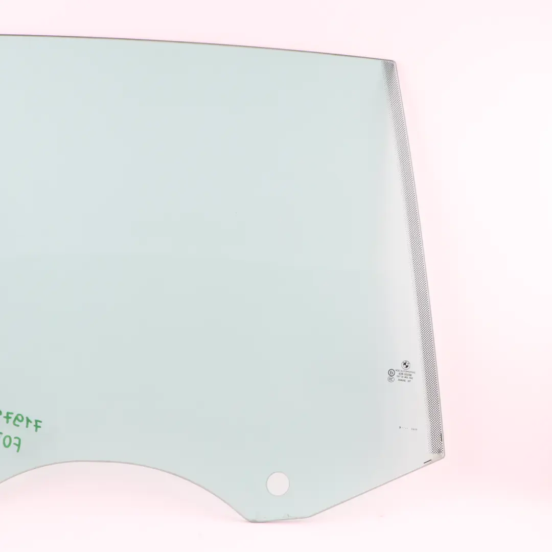  Window BMW F07 GT Rear Door Side Window Right O/S Glazing AS2 Green - SKU 7197914 - Part number 7197914