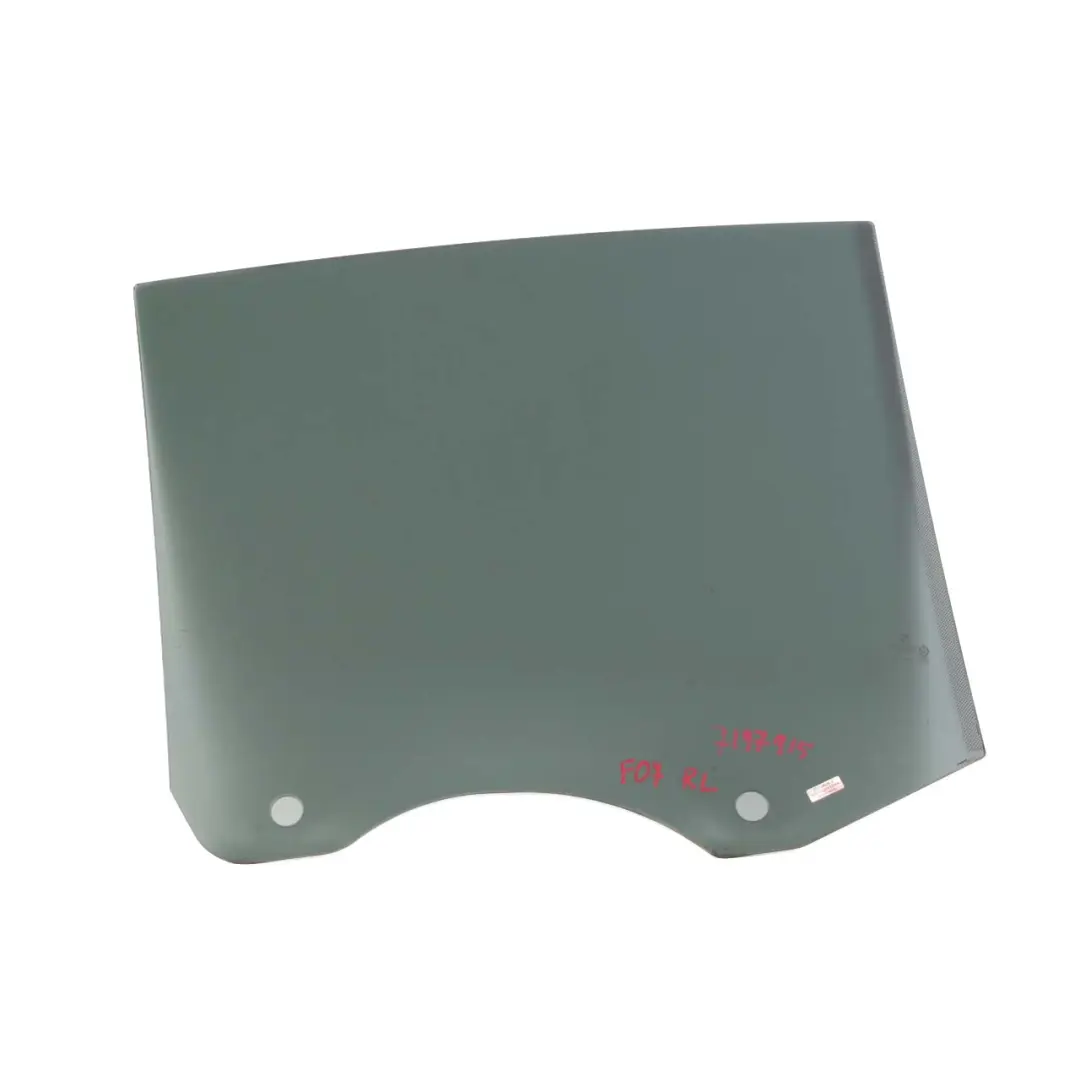 Puerta Trasera Izquierda Cristal Ventana Lateral Verde SSG para BMW F07 GT con número de pieza 7197915 BMW F07 GT Puerta Trasera Izquierda Cristal Ventana Lateral Verde SSG - SKU 7197915 - Número de pieza 7197915