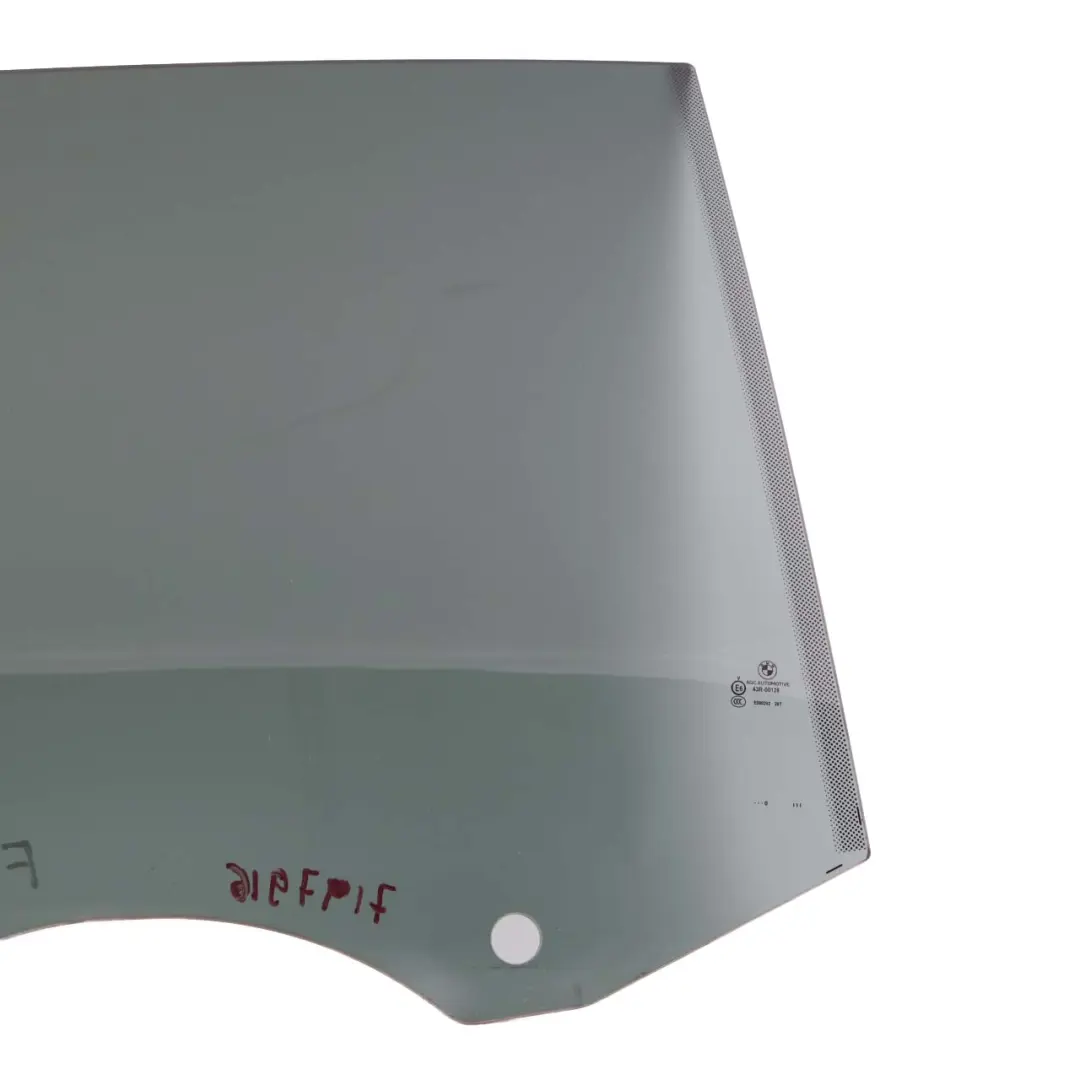 Right Door O/S Side Window Glass Green SSG to BMW F07 GT Rear with Part number 7197916 BMW F07 GT Rear Right Door O/S Side Window Glass Green SSG - SKU 7197916 - Part number 7197916