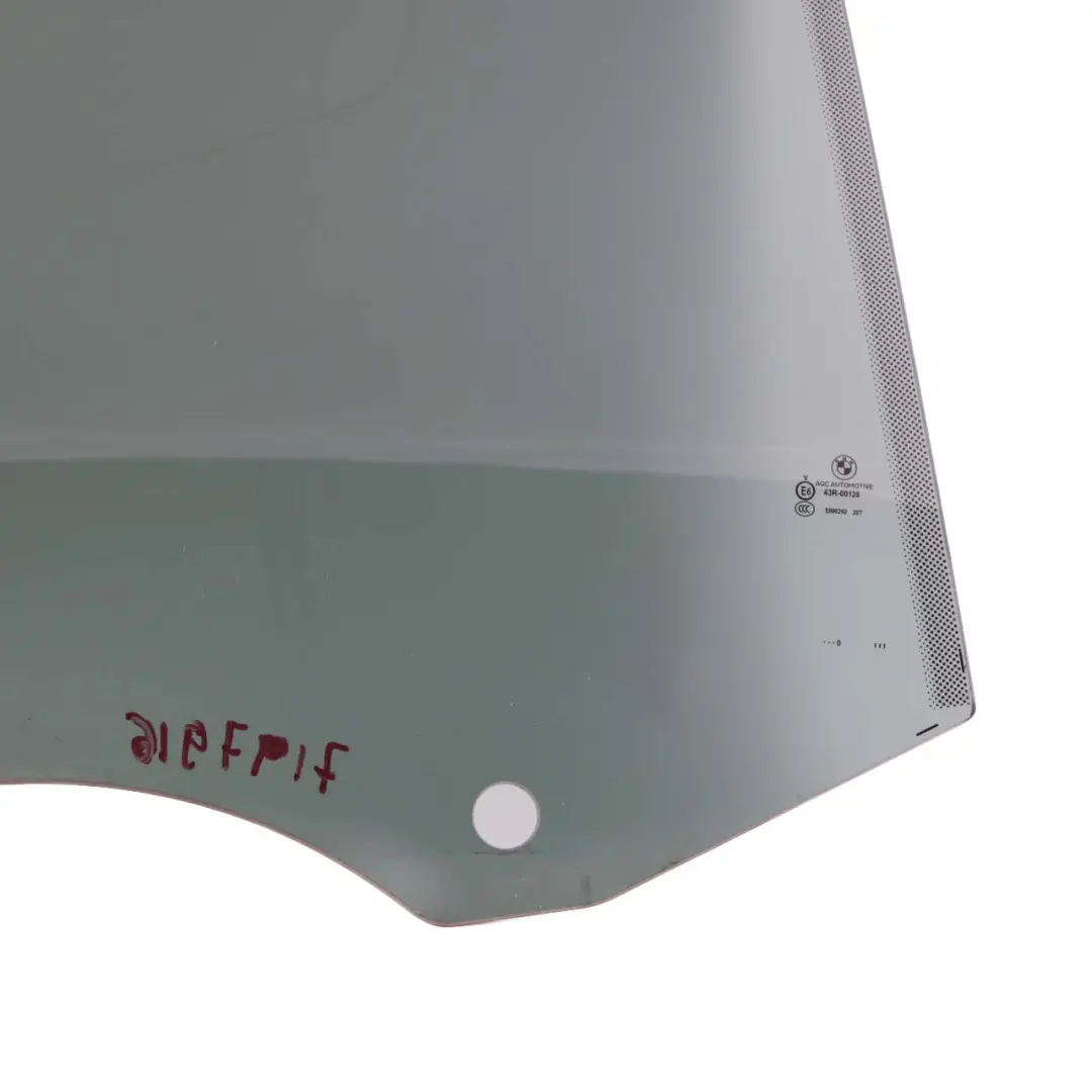 Right Door O/S Side Window Glass Green SSG to BMW F07 GT Rear with Part number 7197916 BMW F07 GT Rear Right Door O/S Side Window Glass Green SSG - SKU 7197916 - Part number 7197916