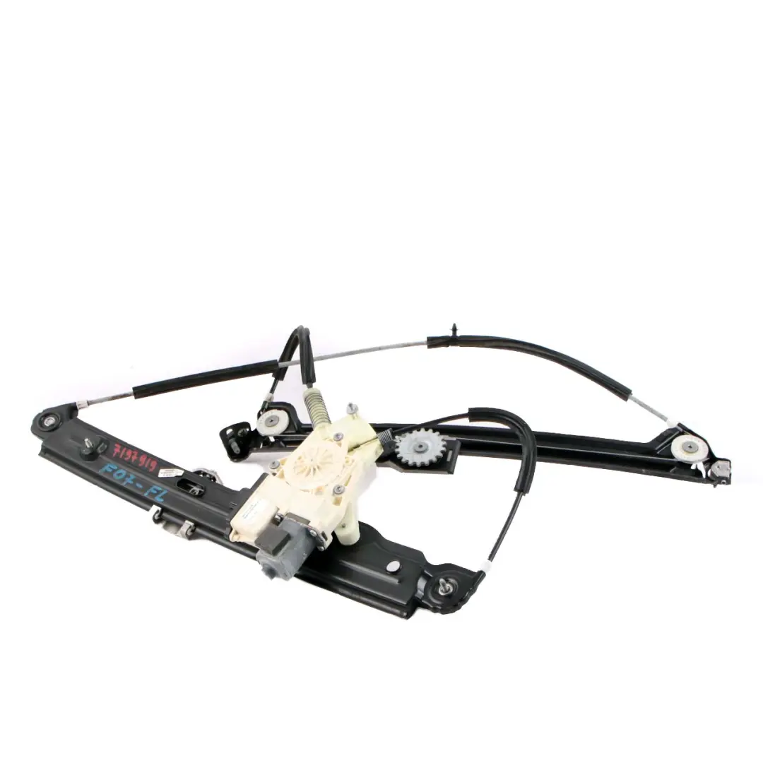 Puerta Delantera Izquierda Elevalunas Regulador Con Motor para BMW F07 GT con número de pieza 7197919 BMW F07 GT Puerta Delantera Izquierda Elevalunas Regulador Con Motor - SKU 7197919 - Número de pieza 7197919