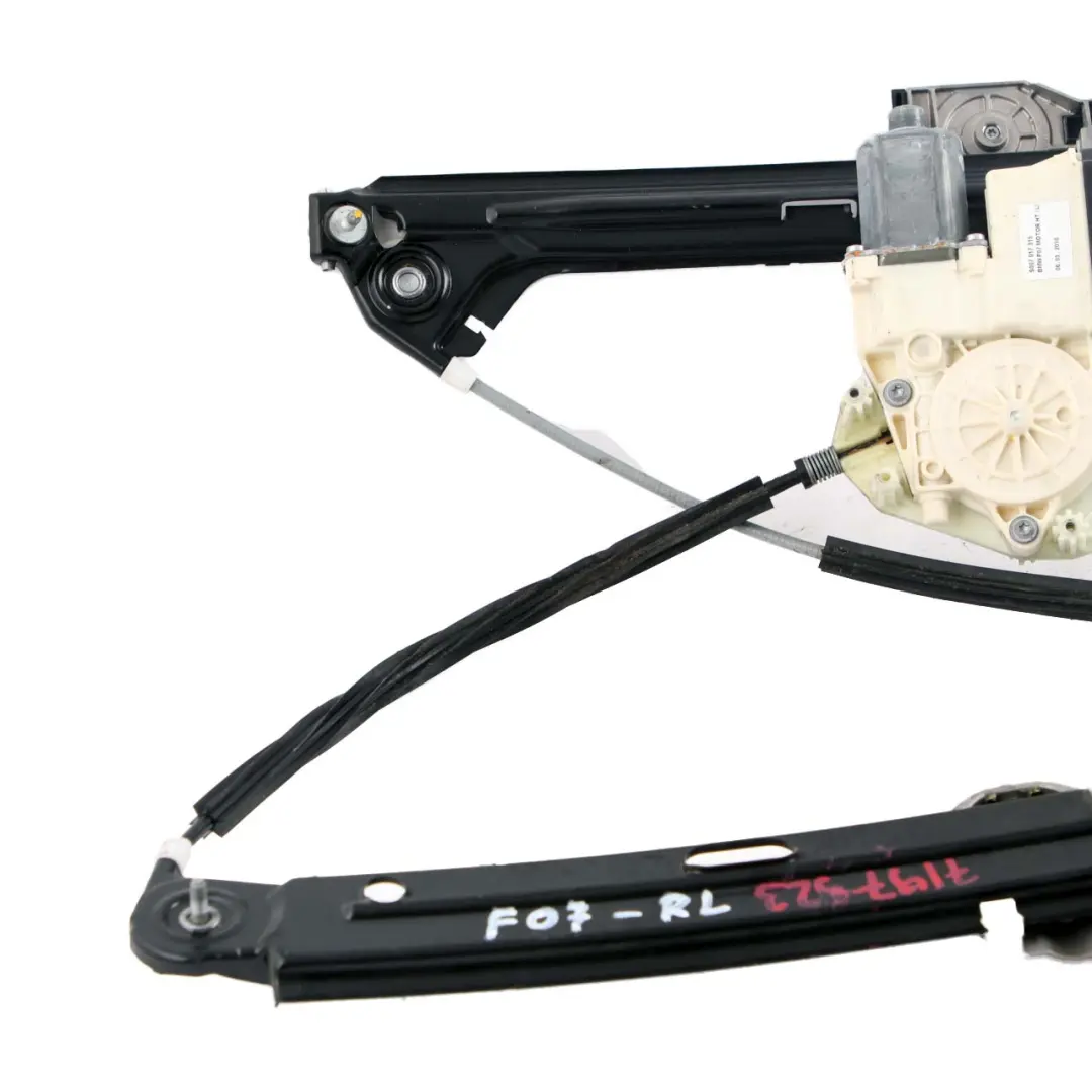 Left Door N/S Window Lifter Regulator With Motor BMW F07 GT Rear - SKU 7197923 - Part number 7197923