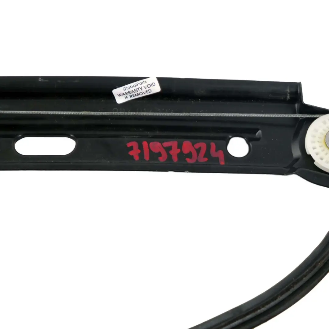 BMW F07 GT Door Window Lifter With Motor Rear Right O/S - SKU 7197924 - Part number 7197924
