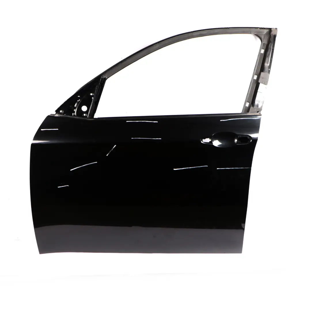 Door Front Left N/S Black Sapphire Metallic - 475 to BMW X6 E71 with Part number 7198159 BMW X6 E71 Door Front Left N/S Black Sapphire Metallic - 475 - SKU 7198159-BS - Part number 7198159