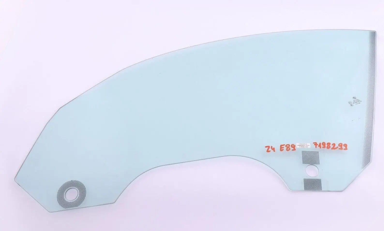BMW Z4 E89 Vorne Links Tür Seite Grün Fenster Glas AS2 7198299