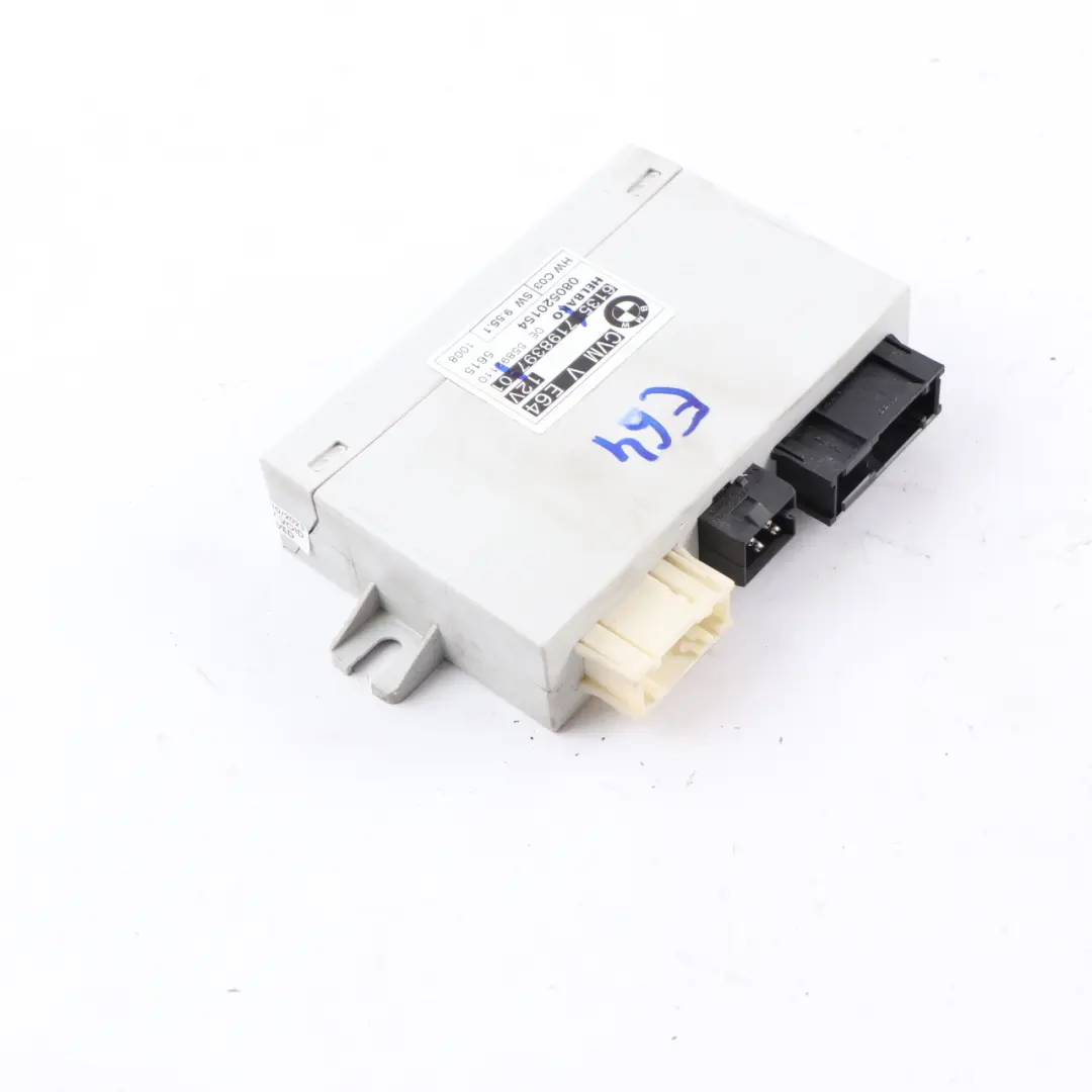 BMW E64 Cabrio Convertible Folding Top Roof ECU Control Unit CVM Module - SKU 7198397 - Part number 7198397