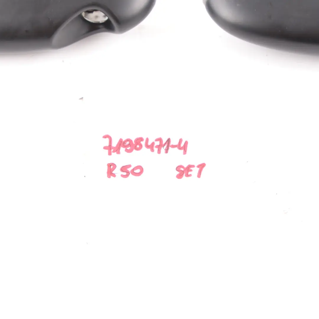 Door Handle Mini R50 R55 R56 Grab Left Right N/O/S Outside Black Set to with Part number 7198471 Door Handle Mini R50 R55 R56 Grab Left Right N/O/S Outside Black Set - SKU 7198471-4 - Part number 7198471