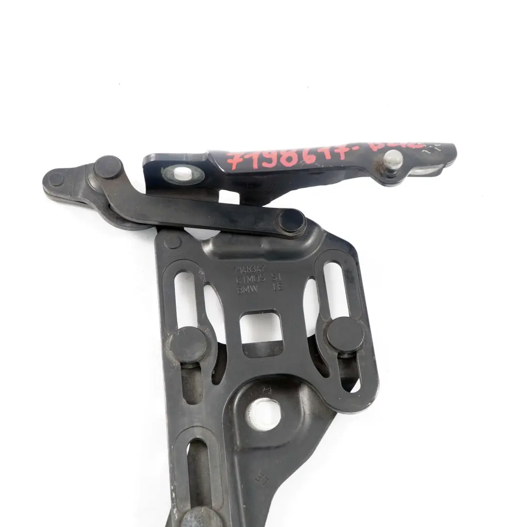 Capo BisagraBMW X5 X6 E70 E71 Izquierda Negro 7148347 para con número de pieza 7198617 Capo BisagraBMW X5 X6 E70 E71 Izquierda Negro 7148347 - SKU 7198617-BLK - Número de pieza 7198617