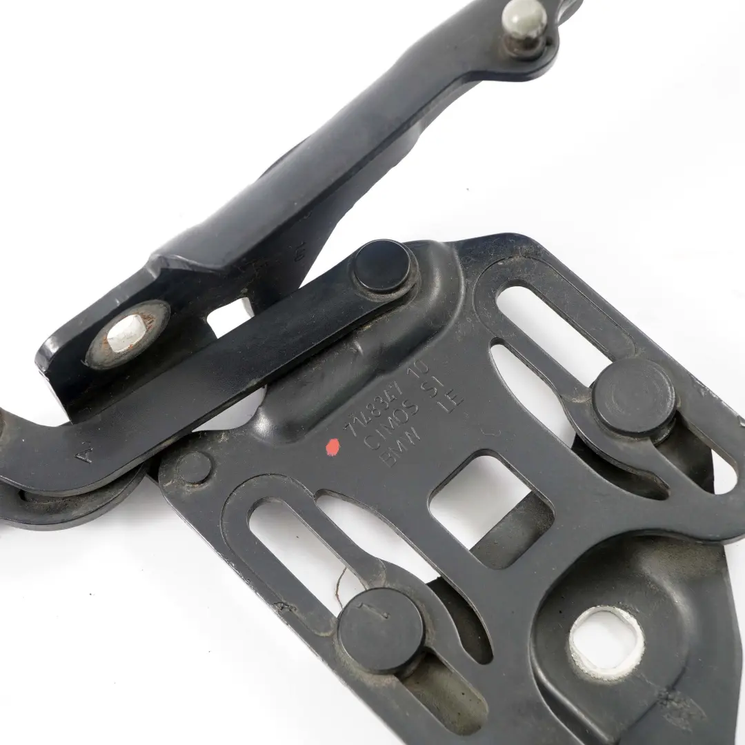 BMW X5 X6 er E70 E71 Scharnier Frontklappe Links Monacoblau - A35 7148347 - SKU 7198617-MB - Teilenummer 7198617