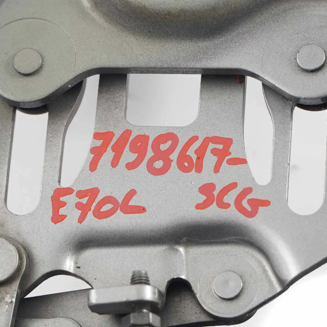  Hood Bonnet Hinge BMW X5 X6 E70 E71 Left N/S Spacegrau Grey - A52 - SKU 7198617-SCG - Part number 7198617