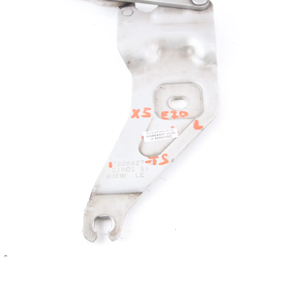Charnière Capot Gauche Argent Titane - 354 7208627 pour BMW X5 E70 X6 E71 à propos du numéro de pièce 7198617 BMW X5 E70 X6 E71 Charnière Capot Gauche Argent Titane - 354 7208627 - SKU 7198617-TS - Numéro de pièce 7198617