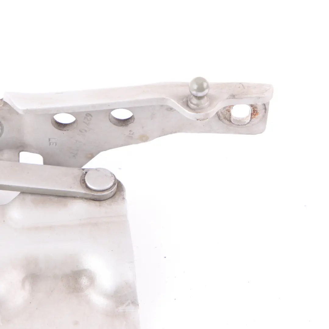Hood Bonnet Hinge Left N/S Titan Silver Metallic - 354 7208627 to BMW X5 E70 X6 E71 with Part number 7198617 BMW X5 E70 X6 E71 Hood Bonnet Hinge Left N/S Titan Silver Metallic - 354 7208627 - SKU 7198617-TS - Part number 7198617