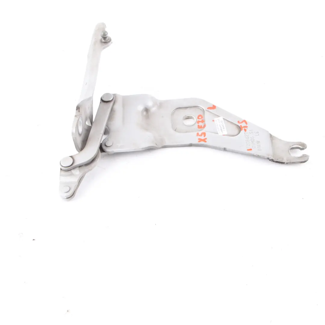 BMW X5 E70 X6 E71 Motor Hauben Scharnier Links Titansilber - 354 7208627 - SKU 7198617-TS - Teilenummer 7198617