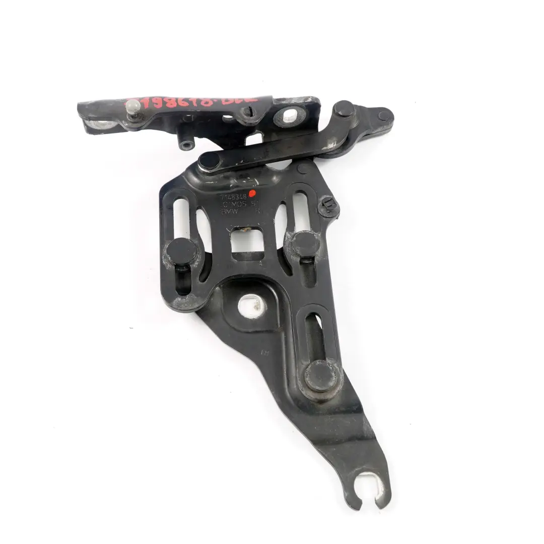 Zawias Maski Prawy Czarny 7148348 do BMW X5 E70 E71 o numerze 7198618 BMW X5 E70 E71 Zawias Maski Prawy Czarny 7148348 - SKU 7198618-BLK - Numer Części 7198618