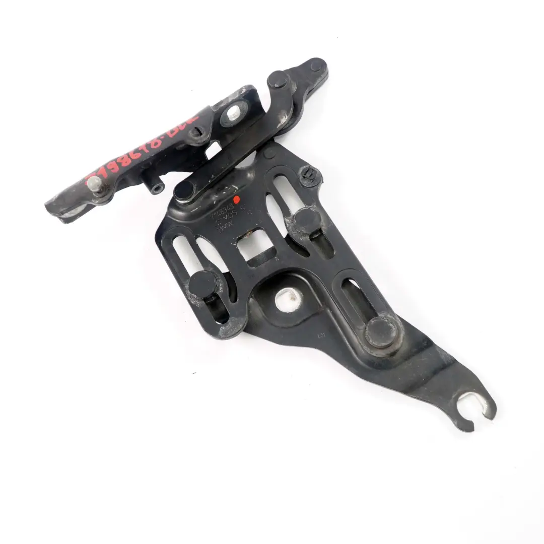 Zawias Maski Prawy Czarny 7148348 do BMW X5 E70 E71 o numerze 7198618 BMW X5 E70 E71 Zawias Maski Prawy Czarny 7148348 - SKU 7198618-BLK - Numer Części 7198618