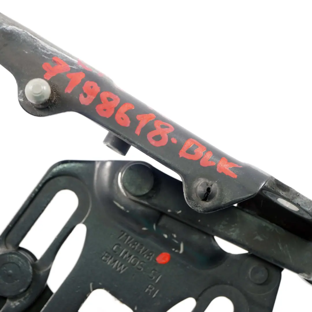 Cerniera Cofano BMW X5 X6 E70 E71 Destra Nero 7148348 per con numero di parte 7198618 Cerniera Cofano BMW X5 X6 E70 E71 Destra Nero 7148348 - SKU 7198618-BLK - Numero di parte 7198618